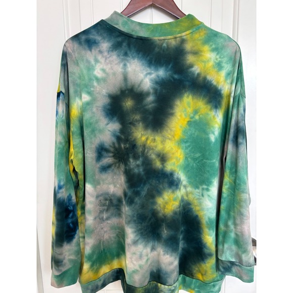 Logo Lounge Womens Tie Dye Pull Over Super Soft Size Large - Picture 5 of 6